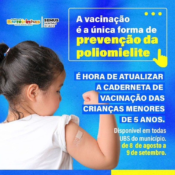 Inicia a campanha de Prevenção da Poliomielite.